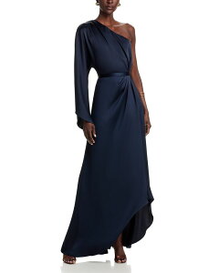 ���C�~�[ �u���b�N ���f�B�[�X �g�b�v�X �����s�[�X Ramy Brook Opal One Shoulder Gownavy �l�C�r�[