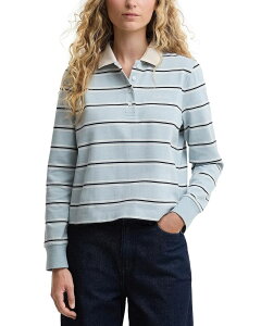 �o�u�A�[ ���f�B�[�X �g�b�v�X �|���V���c Barbour Ashwell Polo Top Celestial