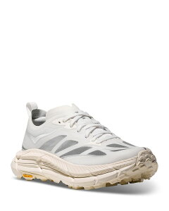 �z�J�I�l�I�l ���f�B�[�X �V���[�Y �X�j�[�J�[ HOKA Women's Mafate Speed 4 Lite Running Sneakers Frost/Cosmic Grey �O���[