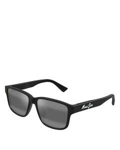 �}�E�C�W�� ���f�B�[�X �A�N�Z�T���[ �T���O���X�E�A�C�E�F�A Maui Jim Kuniahi Rectangle Sunglasses 58mmatte Black �u���b�N