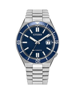 �V�`�Y�� ���f�B�[�X �A�N�Z�T���[ �r���v Citizen Tsuyosa Shore Watch 40mm Silver/Blue �u���[