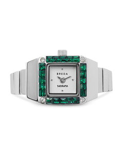 �u���_ ���f�B�[�X �A�N�Z�T���[ �r���v BREDA x Dalmata Time Ring Watch 8mm x 15mm Silver �V���o�[