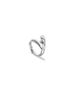�E�m�f 50 ���f�B�[�X �A�N�Z�T���[ �����O UNOde50 Sterling Silver Plated Ring In The Shape Of Tubesilver �V���o�[