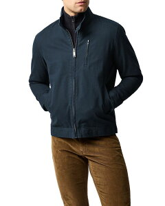 ���b�h�A���h�O�� �����Y �A�E�^�[ �W���P�b�g�E�u���]�� �R�b�g�� Rodd & Gunn Armitage Cotton Twill Harrington Jacket Marine