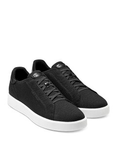 �R�[���n�[�� �����Y �V���[�Y �X�j�[�J�[ Cole Haan Men's GrandPro Luxe Stitchlite Slip On Sneakers Black White �z���C�g