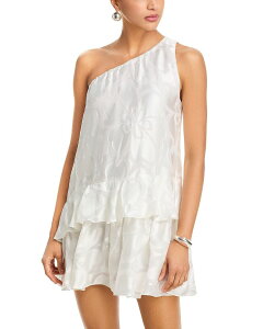 ���C�~�[ �u���b�N ���f�B�[�X �g�b�v�X �����s�[�X �~�j Ramy Brook Solene Mini Dress Ivory Burnout �A�C�{���[
