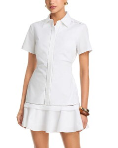 ���C�~�[ �u���b�N ���f�B�[�X �g�b�v�X �����s�[�X �~�j Ramy Brook Mia Mini Dress White �z���C�g