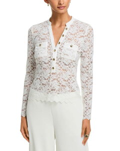 �W�F�l���[�V�������u ���f�B�[�X �g�b�v�X �V���c ���[�X Generation Love Ilona Lace Top White �z���C�g