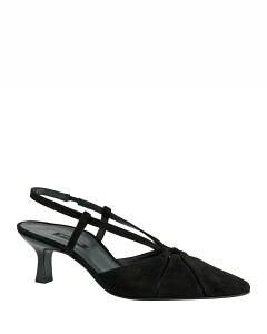 �|�[���E�O���[�� ���f�B�[�X �V���[�Y �p���v�X Paul Green Women's Daria Slingback Pumps Black Suede �u���b�N