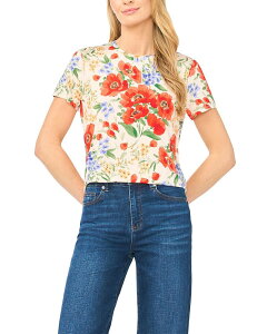 �e�b�h�x�[�J�[ ���f�B�[�X �g�b�v�X �V���c �t�����[�� �j�b�g �t�����[ Ted Baker Floral Knitop Fire Orange �I�����W