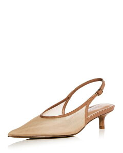 �A�N�A ���f�B�[�X �V���[�Y �p���v�X ���b�V�� AQUA Women's Kitie Mesh Slingback Pumps - Exclusive Nude Mesh