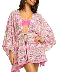 ���C�~�[ �u���b�N ���f�B�[�X �g�b�v�X �����s�[�X Ramy Brook McKala Dress Cover Up Radiant Pink �s���N