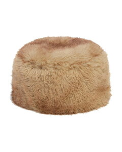 �A�p���X ���f�B�[�X �o�b�O Apparis Margot Faux Fur Pillbox Hat Blonde Mink �~���N