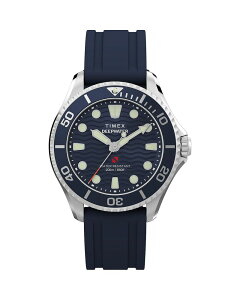 �^�C���b�N�X ���f�B�[�X �A�N�Z�T���[ �r���v Timex Deepwater Meridian 200 HNBRubber Strap Watch 38mm Blue �u���[