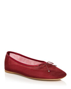 ���O�A���h�{�[�� ���f�B�[�X �V���[�Y �p���v�X rag & bone Women's Poppi Ballet Flats Lava Red Mesh ���b�h