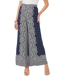 ���B���X�J���[�g ���f�B�[�X �{�g���X �J�W���A���p���c ���C�h���b�O VINCE CAMUTO Wide Leg Pull On Pants Classic Navy �l�C�r�[