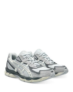 �A�V�b�N�X ���f�B�[�X �V���[�Y �X�j�[�J�[ Asics Unisex GEL-NYC Sneakers Glacier Gray �O���[