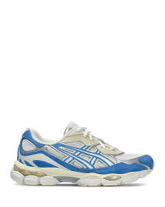 �A�V�b�N�X ���f�B�[�X �V���[�Y �X�j�[�J�[ Asics Unisex GEL-NYC Sneakers White/Blue �z���C�g