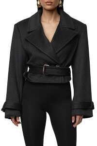 �W�F�C���b�N�X���[�x�� ���f�B�[�X �A�E�^�[ �W���P�b�g�E�u���]�� JLUXLABEL Sharpresence Crop Jacket Black �u���b�N