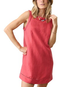 �}���[�� ���C���[ ���f�B�[�X �g�b�v�X �����s�[�X �~�j Marine Layer Shell Mini Dress Red ���b�h