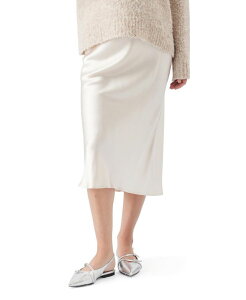 ���C�v�}�^�j�e�B ���f�B�[�X �{�g���X�J�[�g �T�e�� Ripe Maternity Crystal Satin Skirt Oyster