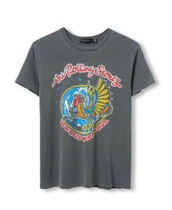 �W�����N�t�[�h�N���[�W���O ���f�B�[�X �g�b�v�X T�V���c ���B���e�[�W Junk Food Clothing Women's Rolling Stones '78 World Wide Tour Vintage Tee Vintage Black �u���b�N