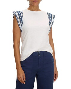 �j�b�N�v���X�]�[�C ���f�B�[�X �g�b�v�X �V���c �j�b�g NIC+ZOE Knitrim Topaper White �z���C�g