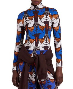 ���E�_�u���E�W�F�C ���f�B�[�X �A�E�^�[ �j�b�g�E�Z�[�^�[�g���l�b�N La DoubleJ Turtleneck Top Ali Chocolate �`���R���[�g