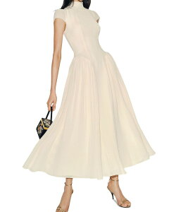 ���t�H�[���[�V���� ���f�B�[�X �g�b�v�X �����s�[�X Reformation Maven Dress Fior Di Latte