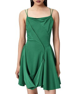 �I�[���Z�C���c ���f�B�[�X �g�b�v�X �����s�[�X �~�j ALLSAINTS Claire Mini Dress Apple Green �O���[��