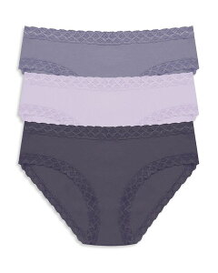 �i�g�� ���f�B�[�X �A���_�[�E�F�A �p���c Natori Bliss Girl Briefset of 3 Twilight Haze/Purple Pearl/Greystone �p�[��