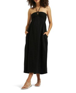 ���C�v�}�^�j�e�B ���f�B�[�X �g�b�v�X �����s�[�X Ripe Maternity Evie Crochet Dress Black �u���b�N