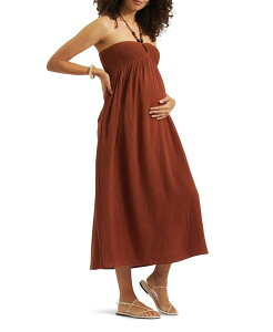 ���C�v�}�^�j�e�B ���f�B�[�X �g�b�v�X �����s�[�X Ripe Maternity Evie Crochet Dress Orange �I�����W