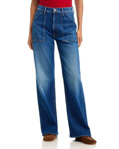 �}�U�[ ���f�B�[�X �{�g���X �f�j���p���c �W�[���Y MOTHER The Patch Maven Sneak High Rise Jeans in Spare Me The Drama Spare Me The Drama