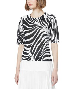 �}�b�N�X�}�[�� ���f�B�[�X �A�E�^�[ �j�b�g�E�Z�[�^�[ �N���[�l�b�N Max Mara Studio Mstago Crewneck Sweater White �z���C�g