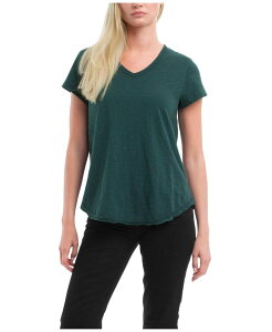 �E�B���g ���f�B�[�X �g�b�v�X �V���c WILT Short Sleeve Raw Hem Shirttail Tee Dark Sea