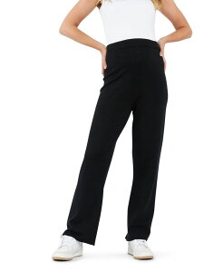 ���C�v�}�^�j�e�B ���f�B�[�X �{�g���X �J�W���A���p���c ���C�h���b�O �j�b�g Ripe Maternity Ryan Knit Wide Leg Pant Black �u���b�N