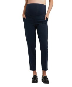 ���C�v�}�^�j�e�B ���f�B�[�X �{�g���X �J�W���A���p���c �X�g���[�g Ripe Maternity Alexa Classic Straight Leg Cropant Navy �l�C�r�[