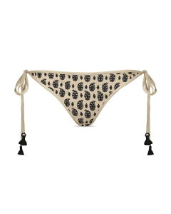 �W���A���i�I�b�e�B ���f�B�[�X ���� �{�g���X�̂� Johanna Ortiz Sagrado Side Tie Bikini Bottom Ecru Black �G�N����