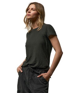 �W�F�[���X �p�[�X ���f�B�[�X �g�b�v�X T�V���c �N���[�l�b�N �V�A�[ James Perse Sheer Slub Crew Neck Tee Carbon