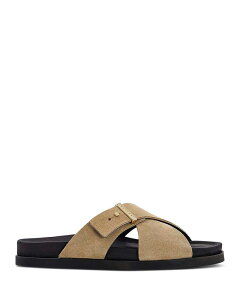 �o�[���C ���f�B�[�X �V���[�Y �T���_�� Varley Women's Esla Slide Sandals Humus