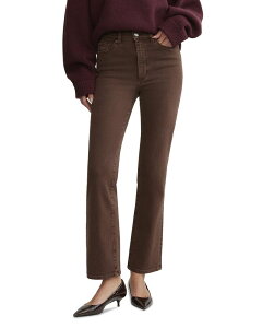 �f�B�[�G�� 1961 ���f�B�[�X �{�g���X �f�j���p���c �W�[���Y DL1961 Halle Straight High Rise InstasculptJeans in Brownstone