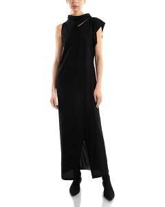 �C�b�Z�C�~���P ���f�B�[�X �g�b�v�X �����s�[�X �J�b�g�A�E�g Issey Miyake Tubular T One Shoulder Cutout Dress Black �u���b�N