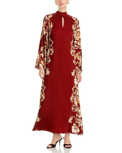 �G���[�^�n�� ���f�B�[�X �g�b�v�X �����s�[�X �}�L�V Elie Tahari The Analeia Maxi Dress Dreamap Scroll Print