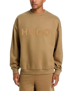 �t���[�S �����Y �A�E�^�[ �p�[�J�[�E�X�E�F�b�g �V���c ���S HUGO Dinex Oversized Logo Sweatshirt Medium Brown �u���E��