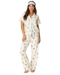 �s�[�W�F�C�T���x�[�W ���f�B�[�X �A�E�^�[ �p�[�J�[�E�X�E�F�b�g PJ Salvage Meet Me In Paris Pajama Set Ivory �A�C�{���[