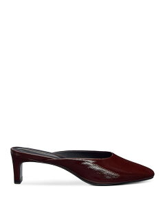 ���t�H�[���[�V���� ���f�B�[�X �V���[�Y �T���_�� ���U�[ Reformation Women's Inez Leather Mules Ruby Eel ���r�[