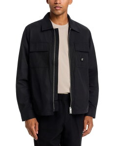 �t���[�S �����Y �A�E�^�[ �W���P�b�g�E�u���]�� HUGO Elack Regular Snap Button Pocket Jacket Black �u���b�N