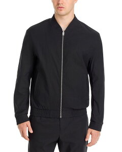 �q���[�S�{�X �����Y �A�E�^�[ �W���P�b�g�E�u���]�� �X�����t�B�b�g Hugo Boss Ukashi Slim Fit Bomber Collar Jacket Black �u���b�N