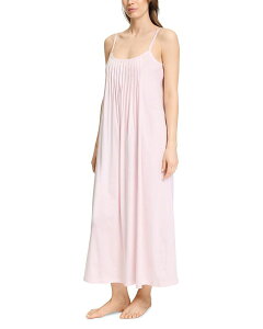 �n���� ���f�B�[�X �A���_�[�E�F�A �i�C�g�E�F�A �v���[�c Hanro Juliet Pleated Long Spaghetti Gown Rose Bath